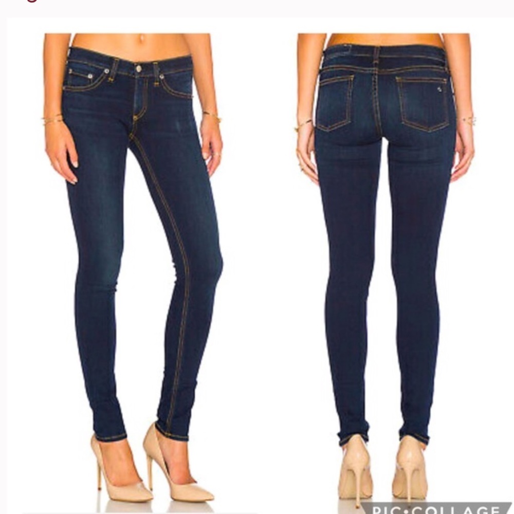 Rag & Bone Skinny Jeans in Bedford Wash